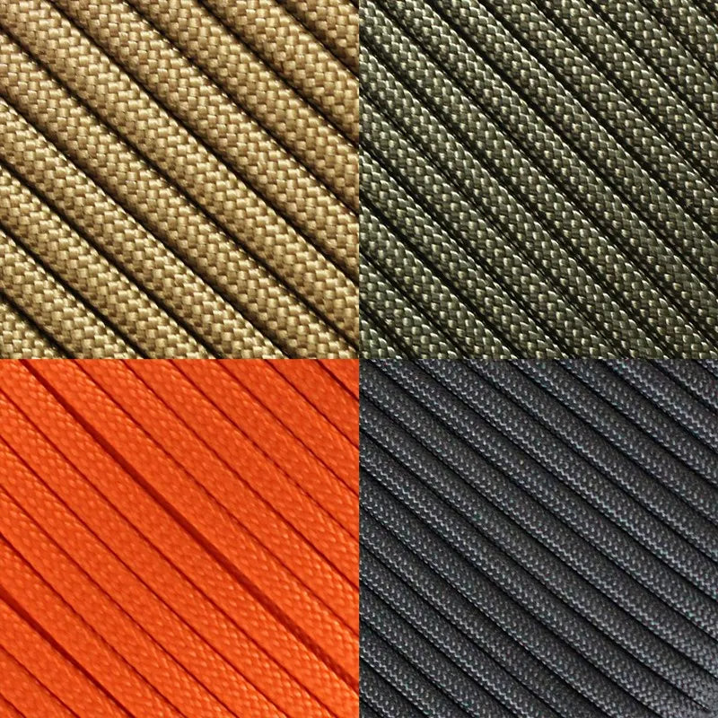 550 Paracord 7 Strand 4mm Military Tactical Parachute Cord Camping
